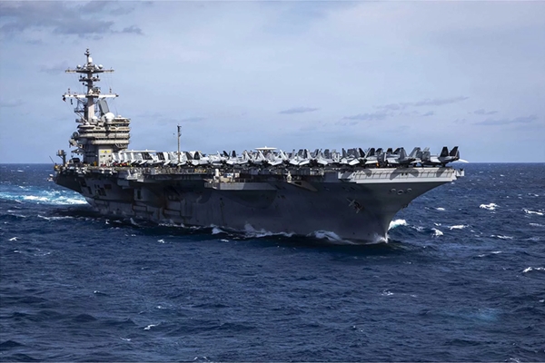 Quân sự thế giới hôm nay 8-3 Mỹ điều tàu sân bay hạt nhân USS George H W Bush tới Trung Đông